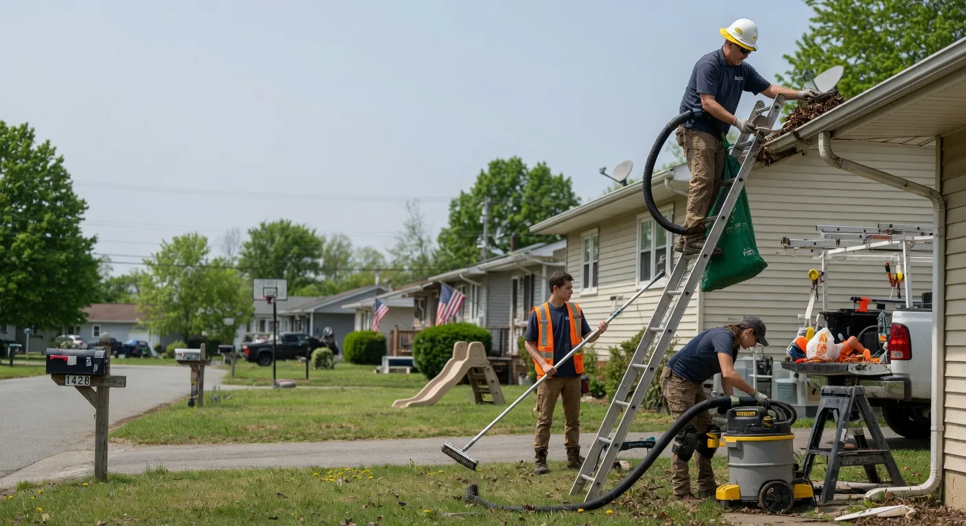 Gutter Installation in South Charleston, OH near me
